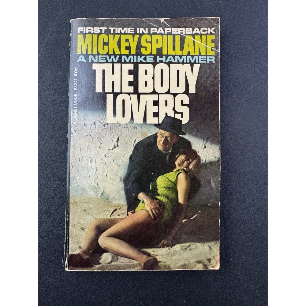 The‎ Body Lovers Mickey Spillane Mike Hammer Vintage 1967 Paperback Book